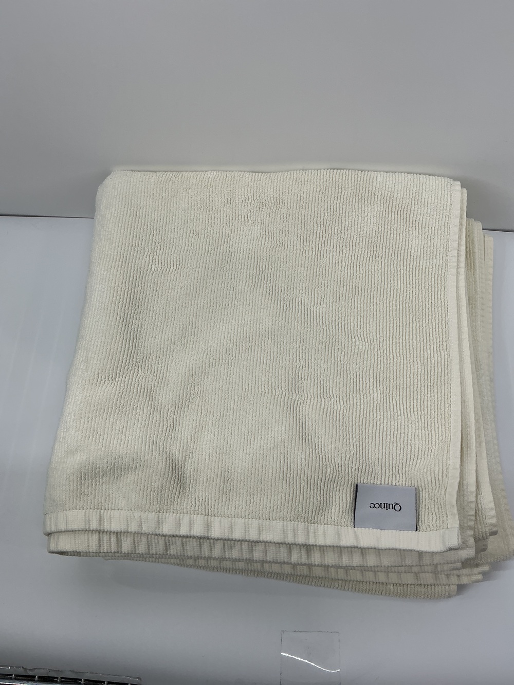 Turkish Ribbed Quick Dry Bath Towel (Set of 2)